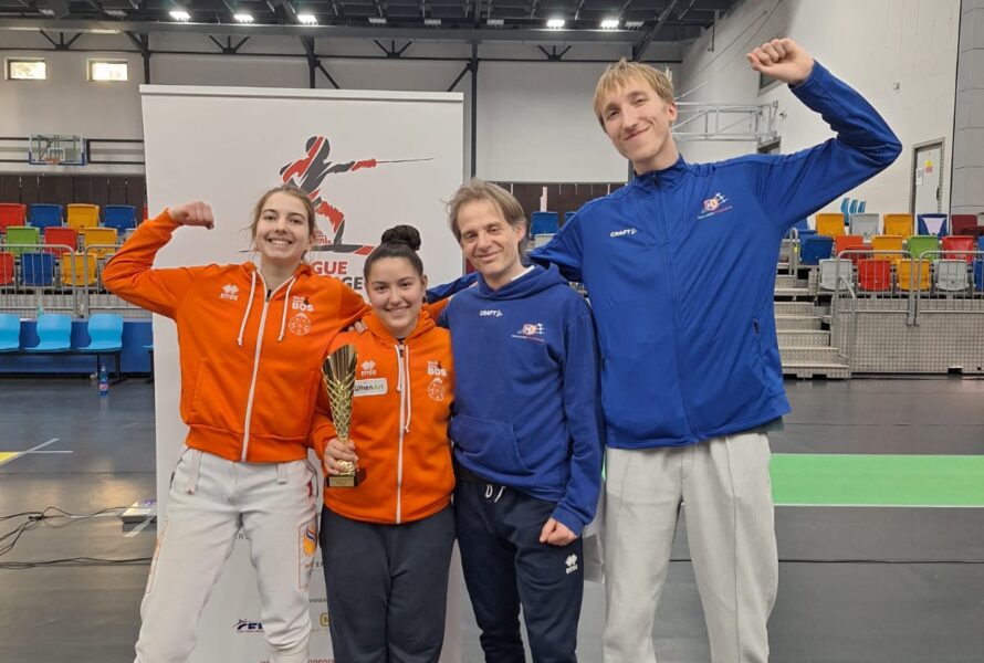 18-jarige Nederlands kampioene Talitha Sluman wint brons in Praag