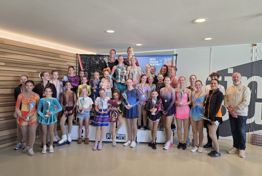 Alkmaarse kunstrijders schitteren tijdens DFS Trophy: Summer Wijkhuizen clubkampioen van Deen Figure Skating